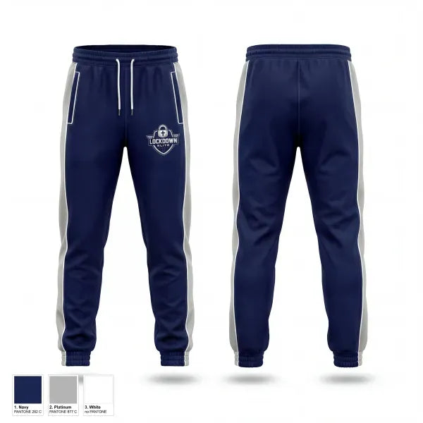 Sweatpants, Lockdown Elite Basketball Academy, Men's Basketball, Teamtime, Team time, sublimation, custom sports apparel, team uniforms, spirit wear, spiritwear, sports uniforms, custom shirts, team store, custom team store, fundraiser sports, apparel fundraiser
