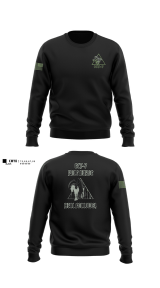 Crew Neck Sweatshirt, ECT-7, 11 CYBN, Army, Teamtime, Team time, sublimation, custom sports apparel, team uniforms, spirit wear, spiritwear, sports uniforms, custom shirts, team store, custom team store, fundraiser sports, apparel fundraiser