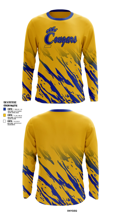 Campbellsport Cougars Long Sleeve Performance Shirt - 5