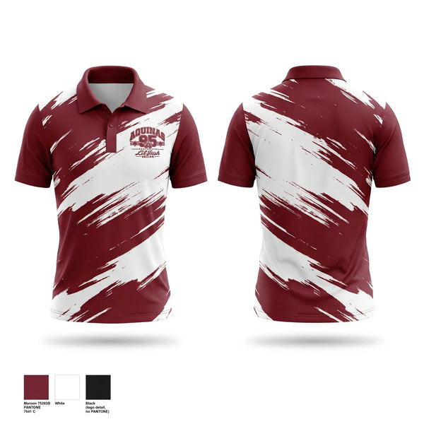 Short Sleeve Performance Polo, Aquinas Li'l Irish Boxing, Spirit Store, Teamtime, Team time, sublimation, custom sports apparel, team uniforms, spirit wear, spiritwear, sports uniforms, custom shirts, team store, custom team store, fundraiser sports, apparel fundraiser