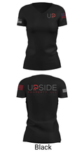 UPSIDE PROPERTY 9552609 Women's Short Sleeve V-neck Shirt - 14