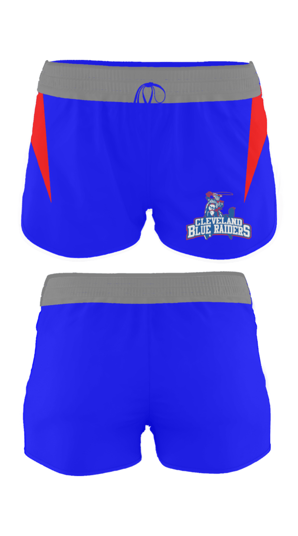 Women's Shorts, Cleveland Middle School Swimming, Swimming, Teamtime, Team time, sublimation, custom sports apparel, team uniforms, spirit wear, spiritwear, sports uniforms, custom shirts, team store, custom team store, fundraiser sports, apparel fundraiser
