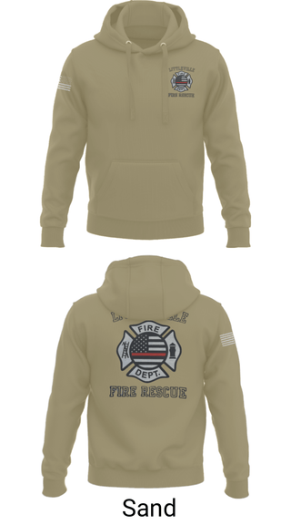Hoodie, Littleville Fire & Rescue, Fire Department, Teamtime, Team time, sublimation, custom sports apparel, team uniforms, spirit wear, spiritwear, sports uniforms, custom shirts, team store, custom team store, fundraiser sports, apparel fundraiser
