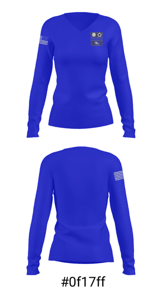 Women's Long Sleeve Vneck Shirt, C Co 4th Battalion 17th Infantry, 7th Infantry Division, Army, Teamtime, Team time, sublimation, custom sports apparel, team uniforms, spirit wear, spiritwear, sports uniforms, custom shirts, team store, custom team store, fundraiser sports, apparel fundraiser