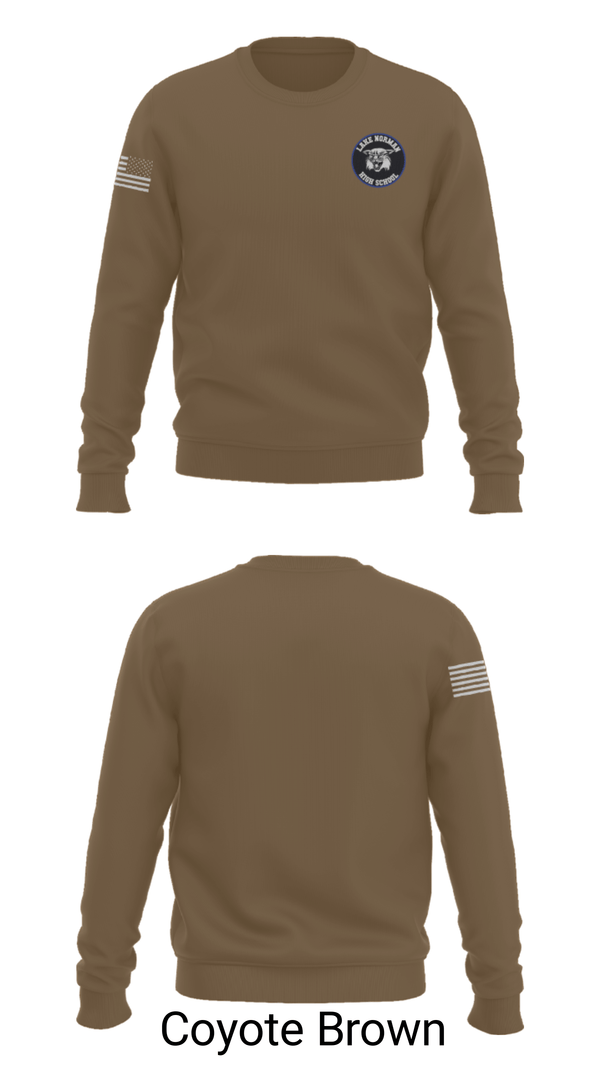Crew Neck Sweatshirt, Lake Norman High School, Spirit Store, Teamtime, Team time, sublimation, custom sports apparel, team uniforms, spirit wear, spiritwear, sports uniforms, custom shirts, team store, custom team store, fundraiser sports, apparel fundraiser