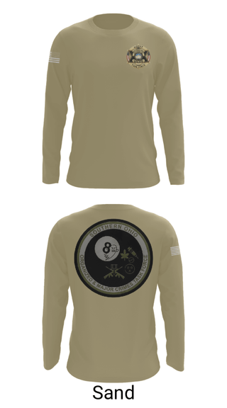 Long Sleeve Performance Shirt, Southern Ohio Organized and Major Crimes Task Force, Police, Teamtime, Team time, sublimation, custom sports apparel, team uniforms, spirit wear, spiritwear, sports uniforms, custom shirts, team store, custom team store, fundraiser sports, apparel fundraiser