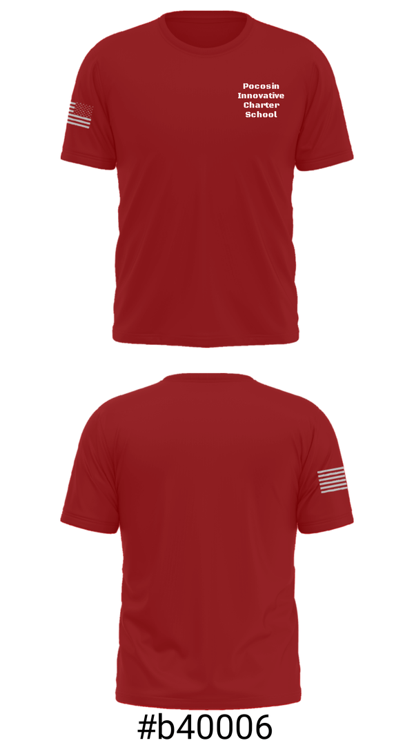 Short Sleeve Performance Shirt, Pocosin Innovative Charter School, Spirit Store, Teamtime, Team time, sublimation, custom sports apparel, team uniforms, spirit wear, spiritwear, sports uniforms, custom shirts, team store, custom team store, fundraiser sports, apparel fundraiser