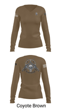 1-8 IN 44422879 Women's Long Sleeve V-neck Shirt - 15