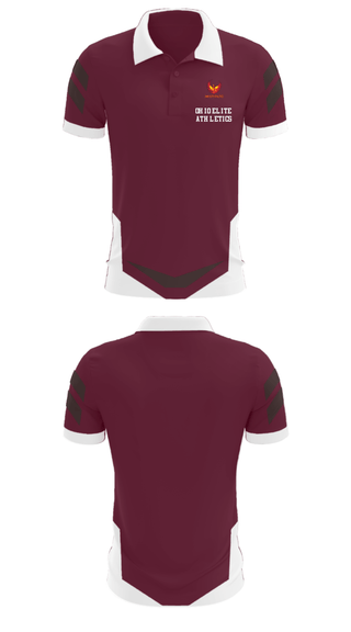 Short Sleeve Performance Polo, Ohio Elite Athletics, Spirit Store, Teamtime, Team time, sublimation, custom sports apparel, team uniforms, spirit wear, spiritwear, sports uniforms, custom shirts, team store, custom team store, fundraiser sports, apparel fundraiser