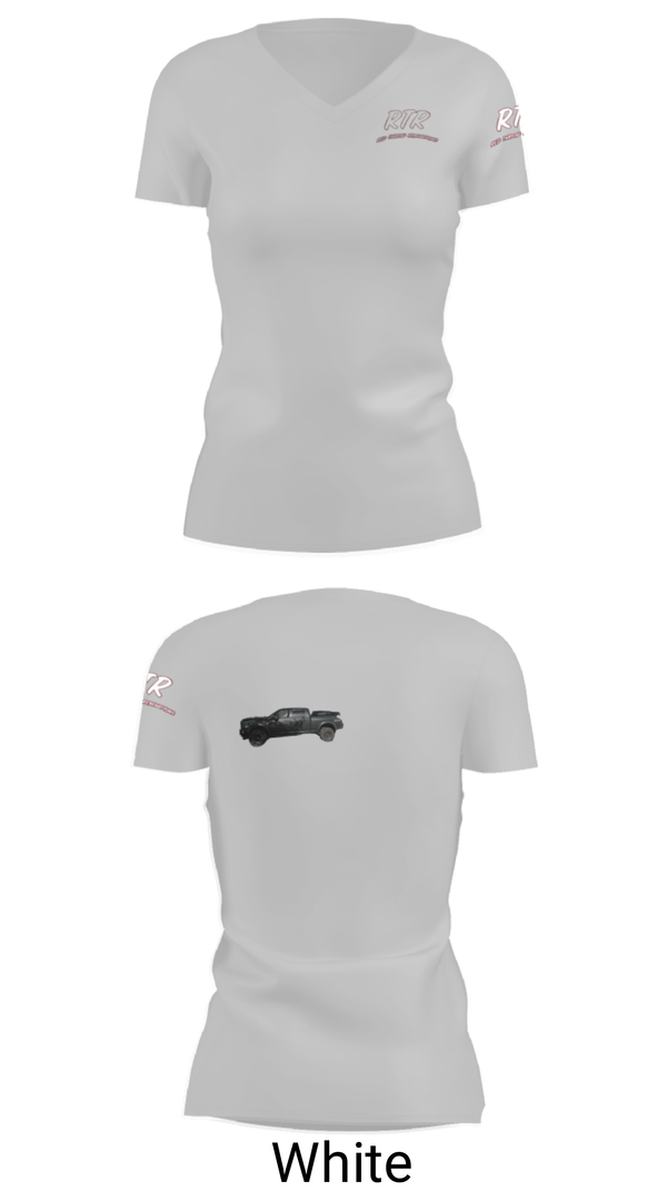 Women's Short Sleeve Vneck Shirt, Red Thread Renovations, , Teamtime, Team time, sublimation, custom sports apparel, team uniforms, spirit wear, spiritwear, sports uniforms, custom shirts, team store, custom team store, fundraiser sports, apparel fundraiser