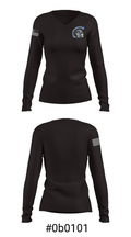 Greater Johnstown High School 79346394 Women's Long Sleeve V-neck Shirt - 20
