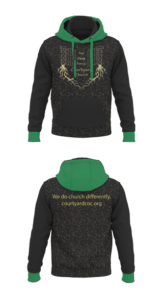 Hoodie, Courtyard Chuch, , Teamtime, Team time, sublimation, custom sports apparel, team uniforms, spirit wear, spiritwear, sports uniforms, custom shirts, team store, custom team store, fundraiser sports, apparel fundraiser