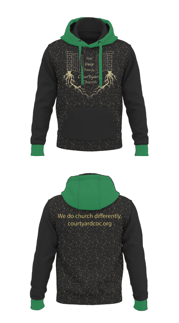 Hoodie, Courtyard Chuch, , Teamtime, Team time, sublimation, custom sports apparel, team uniforms, spirit wear, spiritwear, sports uniforms, custom shirts, team store, custom team store, fundraiser sports, apparel fundraiser