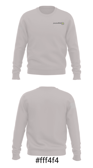 Crew Neck Sweatshirt, Passion4ball, Tennis, Teamtime, Team time, sublimation, custom sports apparel, team uniforms, spirit wear, spiritwear, sports uniforms, custom shirts, team store, custom team store, fundraiser sports, apparel fundraiser