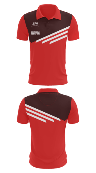 Short Sleeve Performance Polo, Red Thread Renovations, , Teamtime, Team time, sublimation, custom sports apparel, team uniforms, spirit wear, spiritwear, sports uniforms, custom shirts, team store, custom team store, fundraiser sports, apparel fundraiser