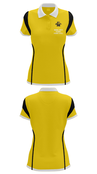Women's Short Sleeve Performance Polo, Madill High School Basketball, Women's Basketball, Teamtime, Team time, sublimation, custom sports apparel, team uniforms, spirit wear, spiritwear, sports uniforms, custom shirts, team store, custom team store, fundraiser sports, apparel fundraiser