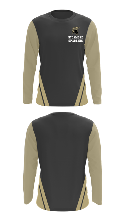 Sycamore wrestling team 53220938 Long Sleeve Performance Shirt - 26
