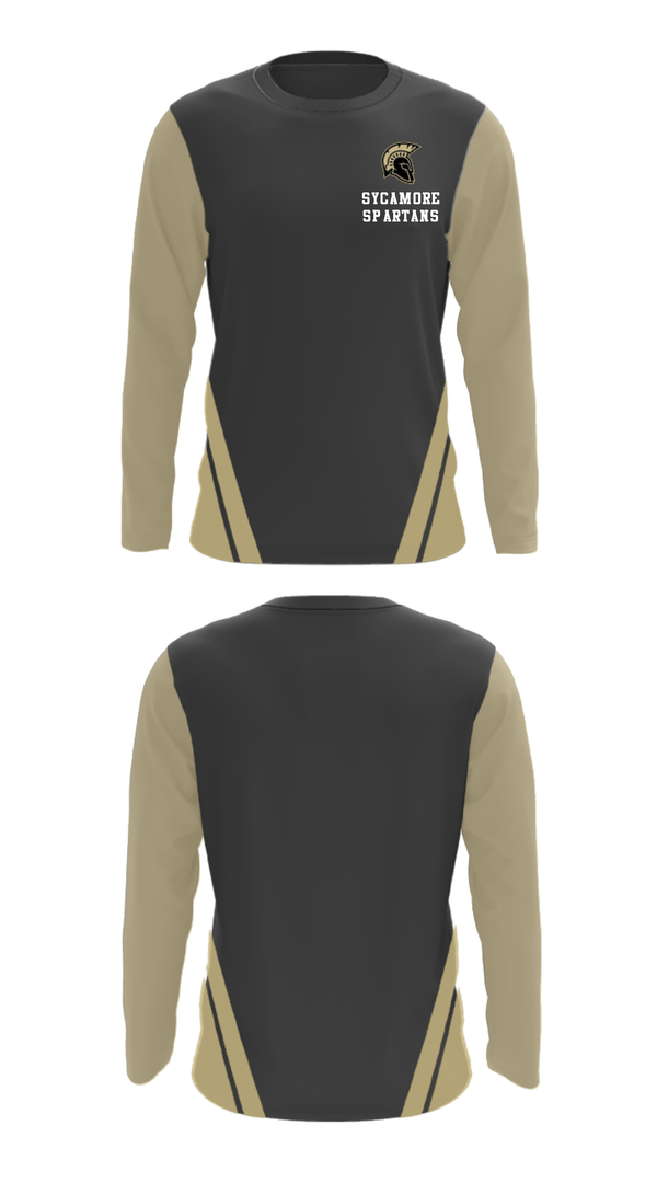 Long Sleeve Performance Shirt, Sycamore wrestling team, Wrestling, Teamtime, Team time, sublimation, custom sports apparel, team uniforms, spirit wear, spiritwear, sports uniforms, custom shirts, team store, custom team store, fundraiser sports, apparel fundraiser