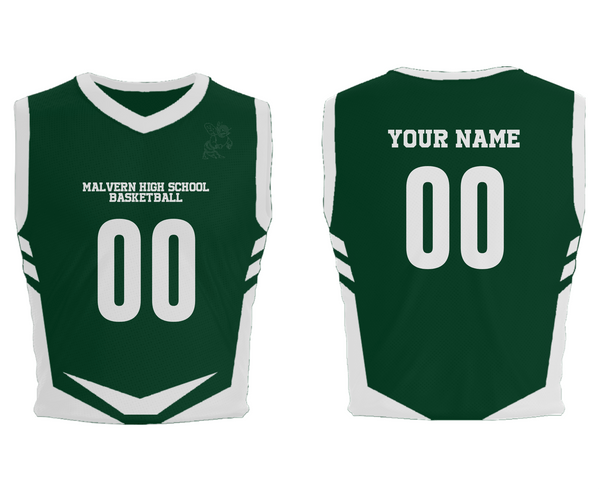 Mens Basketball Jersey, Malvern High School Basketball, Women's Basketball, Teamtime, Team time, sublimation, custom sports apparel, team uniforms, spirit wear, spiritwear, sports uniforms, custom shirts, team store, custom team store, fundraiser sports, apparel fundraiser