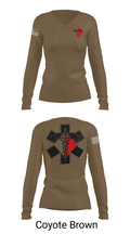 307th Medics 69478986 Women's Long Sleeve V-neck Shirt - 15