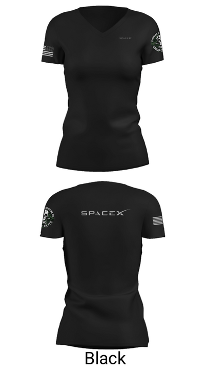 X FORCÉ ZX CJNG ELITE 12025074 Women's Short Sleeve V-neck Shirt - 14
