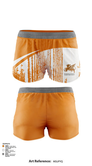 Womens Shorts, The Palmdale Aerospace Academy Cross Country, Cross Country, Teamtime, Team time, sublimation, custom sports apparel, team uniforms, spirit wear, spiritwear, sports uniforms, custom shirts, team store, custom team store, fundraiser sports, apparel fundraiser