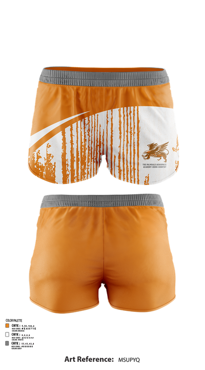 The Palmdale Aerospace Academy Cross Country 45679690 Women's Shorts - 61
