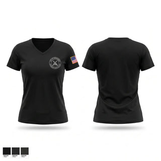 Womens Short Sleeve Vneck Shirt, Emergency services unit, Police, Teamtime, Team time, sublimation, custom sports apparel, team uniforms, spirit wear, spiritwear, sports uniforms, custom shirts, team store, custom team store, fundraiser sports, apparel fundraiser