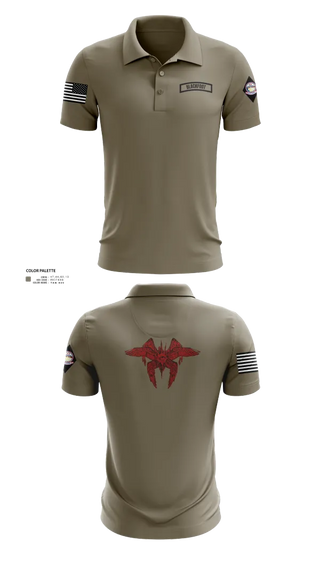 Short Sleeve Performance Polo, Blackfoot 2nd platoon, , Teamtime, Team time, sublimation, custom sports apparel, team uniforms, spirit wear, spiritwear, sports uniforms, custom shirts, team store, custom team store, fundraiser sports, apparel fundraiser