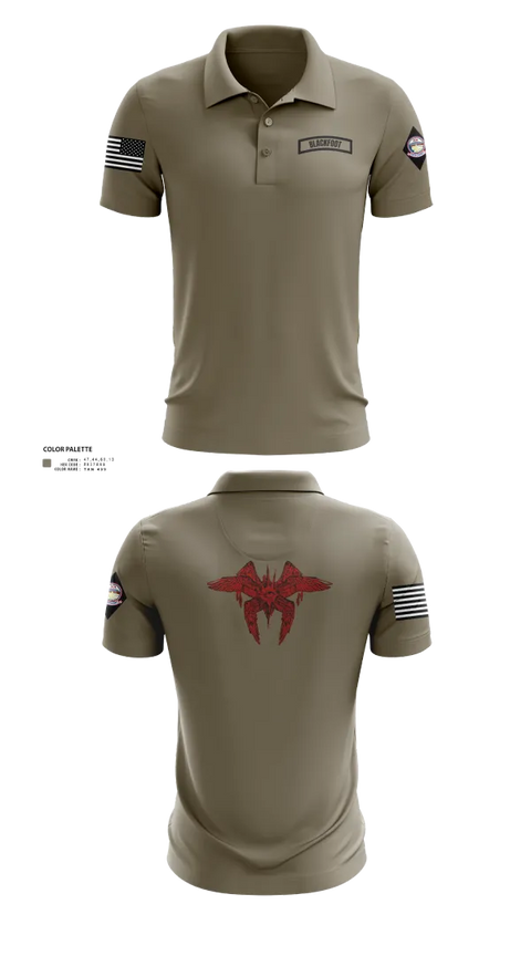 Short Sleeve Performance Polo, Blackfoot 2nd platoon, , Teamtime, Team time, sublimation, custom sports apparel, team uniforms, spirit wear, spiritwear, sports uniforms, custom shirts, team store, custom team store, fundraiser sports, apparel fundraiser