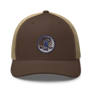 Bainbridge Bearcats Golf 75359298 Retro Trucker Hat | Yupoong 6606