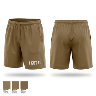 Athletic Shorts With Pockets, I GOT IT, Army, Teamtime, Team time, sublimation, custom sports apparel, team uniforms, spirit wear, spiritwear, sports uniforms, custom shirts, team store, custom team store, fundraiser sports, apparel fundraiser
