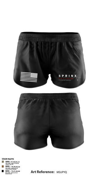 Ranger Panties, SPRINX FIRE PROTECTION, , Teamtime, Team time, sublimation, custom sports apparel, team uniforms, spirit wear, spiritwear, sports uniforms, custom shirts, team store, custom team store, fundraiser sports, apparel fundraiser