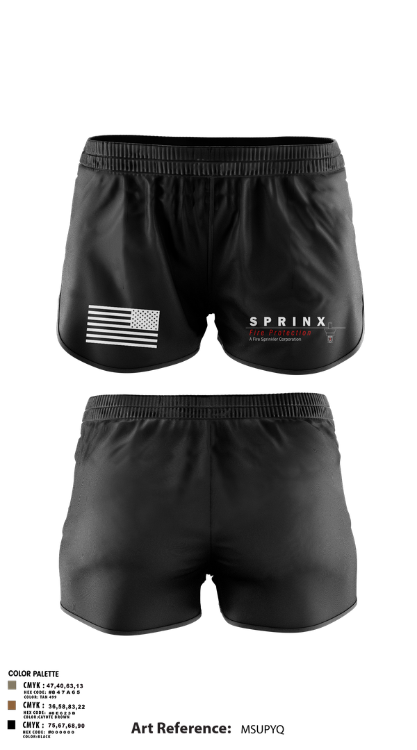 Ranger Panties, SPRINX FIRE PROTECTION, , Teamtime, Team time, sublimation, custom sports apparel, team uniforms, spirit wear, spiritwear, sports uniforms, custom shirts, team store, custom team store, fundraiser sports, apparel fundraiser