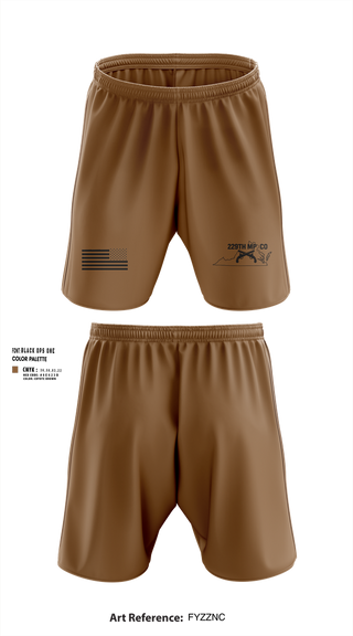 Athletic Shorts With Pockets, 229TH MP CO, , Teamtime, Team time, sublimation, custom sports apparel, team uniforms, spirit wear, spiritwear, sports uniforms, custom shirts, team store, custom team store, fundraiser sports, apparel fundraiser