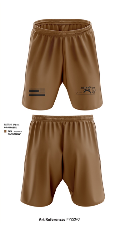 229TH MP CO 51542433 Athletic Shorts With Pockets - 100