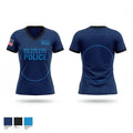 New York State University Police 80880454 Women's Short Sleeve V-neck Shirt - 1