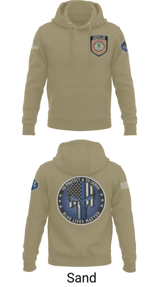Hoodie, Policía Municipal de Carolina, , Teamtime, Team time, sublimation, custom sports apparel, team uniforms, spirit wear, spiritwear, sports uniforms, custom shirts, team store, custom team store, fundraiser sports, apparel fundraiser