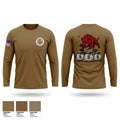 93rd Finance Battalion Long Sleeve Performance Shirt - 1