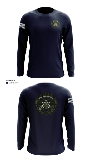 Long Sleeve Performance Shirt, Northwell Special Operations, EMS/EMT, Teamtime, Team time, sublimation, custom sports apparel, team uniforms, spirit wear, spiritwear, sports uniforms, custom shirts, team store, custom team store, fundraiser sports, apparel fundraiser