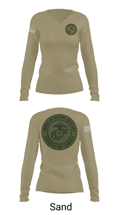 Charlie PLT 1051 96363739 Women's Long Sleeve V-neck Shirt - 97