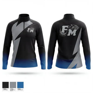Quarter Zip Jacket, Feagin Mill Wolves, , Teamtime, Team time, sublimation, custom sports apparel, team uniforms, spirit wear, spiritwear, sports uniforms, custom shirts, team store, custom team store, fundraiser sports, apparel fundraiser
