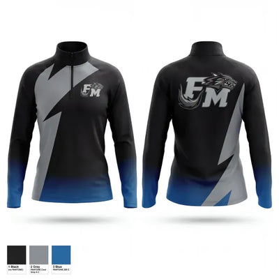 Feagin Mill Wolves 69312825 Quarter Zip Jacket - 1