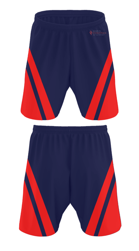 Athletic Shorts With Pockets, Marin Christian Academy, Spirit Store, Teamtime, Team time, sublimation, custom sports apparel, team uniforms, spirit wear, spiritwear, sports uniforms, custom shirts, team store, custom team store, fundraiser sports, apparel fundraiser