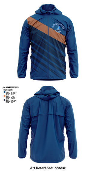 Windbreaker, Caswell Cove Condominium Association, , Teamtime, Team time, sublimation, custom sports apparel, team uniforms, spirit wear, spiritwear, sports uniforms, custom shirts, team store, custom team store, fundraiser sports, apparel fundraiser