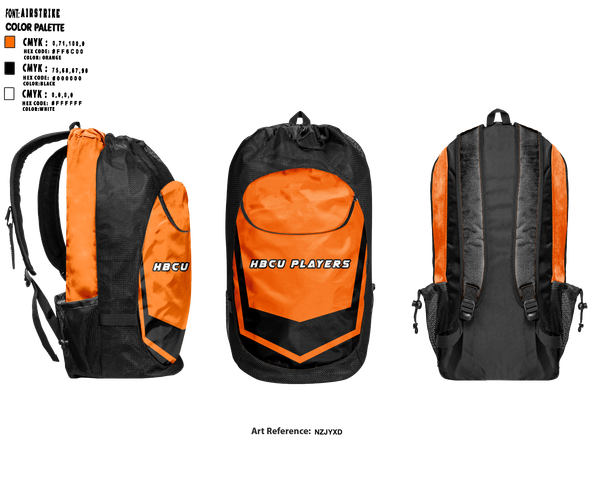 Gear Bag, HBCU players, Men's Basketball, Teamtime, Team time, sublimation, custom sports apparel, team uniforms, spirit wear, spiritwear, sports uniforms, custom shirts, team store, custom team store, fundraiser sports, apparel fundraiser