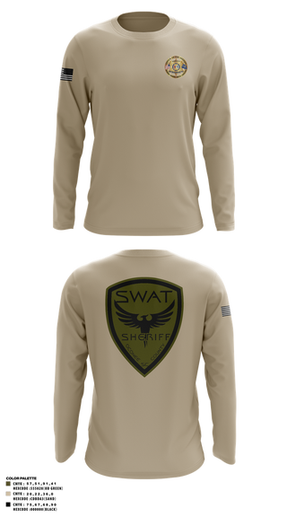 Long Sleeve Performance Shirt, , Police, Teamtime, Team time, sublimation, custom sports apparel, team uniforms, spirit wear, spiritwear, sports uniforms, custom shirts, team store, custom team store, fundraiser sports, apparel fundraiser