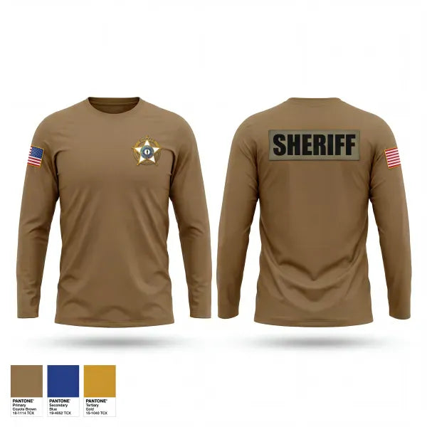 Long Sleeve Performance Shirt, HCC, Police, Teamtime, Team time, sublimation, custom sports apparel, team uniforms, spirit wear, spiritwear, sports uniforms, custom shirts, team store, custom team store, fundraiser sports, apparel fundraiser