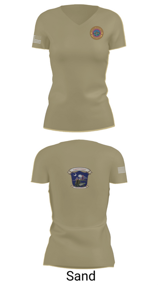 Womens Short Sleeve Vneck Shirt, 4th Medical Logistics, Marines, Teamtime, Team time, sublimation, custom sports apparel, team uniforms, spirit wear, spiritwear, sports uniforms, custom shirts, team store, custom team store, fundraiser sports, apparel fundraiser