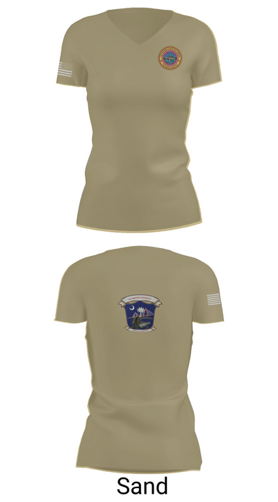 4th Medical Logistics 59116448 Women's Short Sleeve V-neck Shirt - 88
